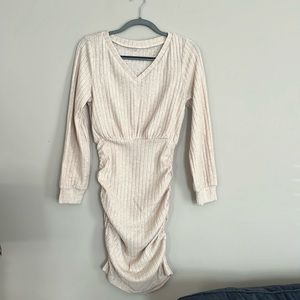 Tik tok sweater dress- tan, never before worn